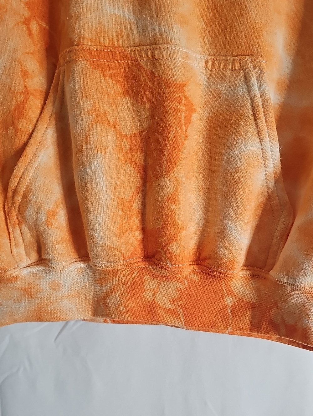 Disney Kids Orange Plush Hoodie with Label - Picture 3 of 5